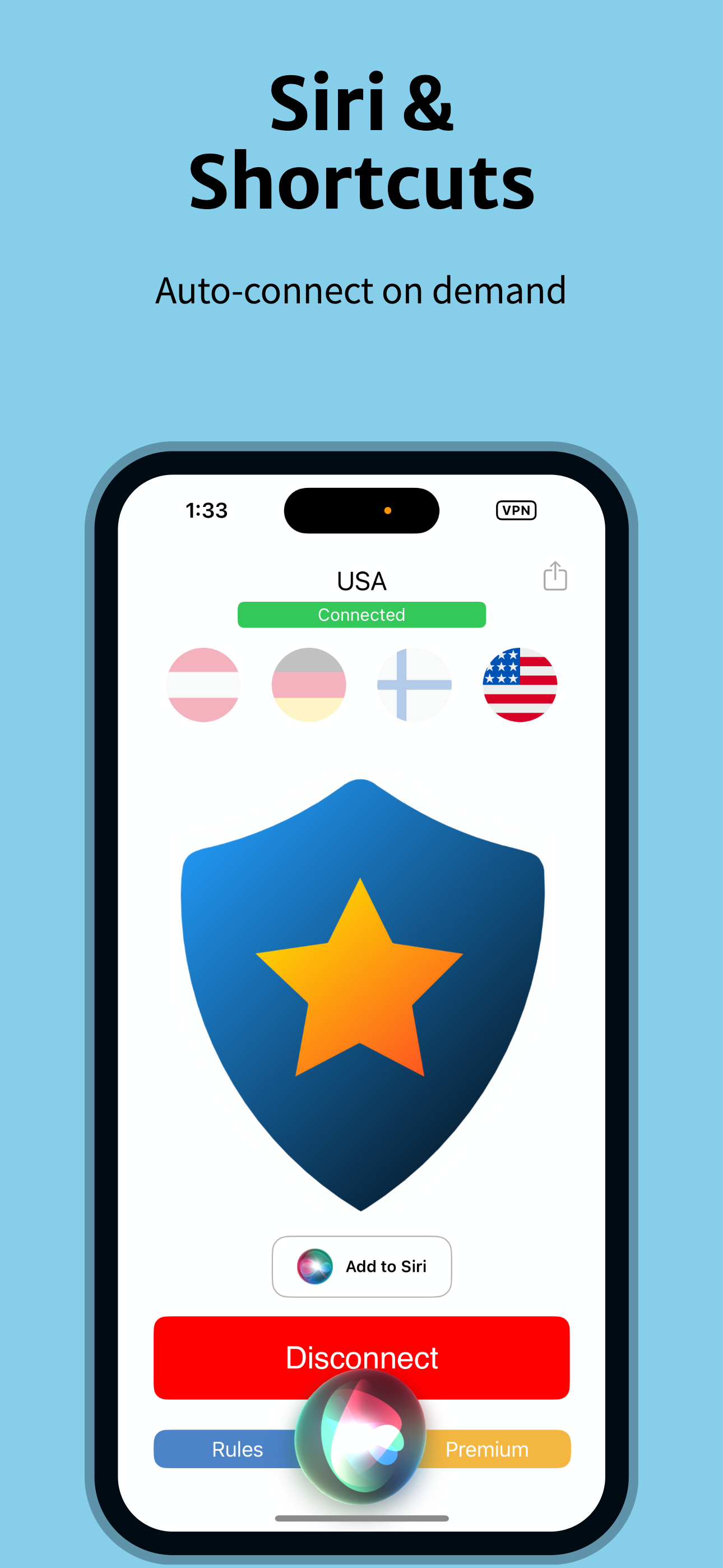 Astra VPN on iPhone — 5